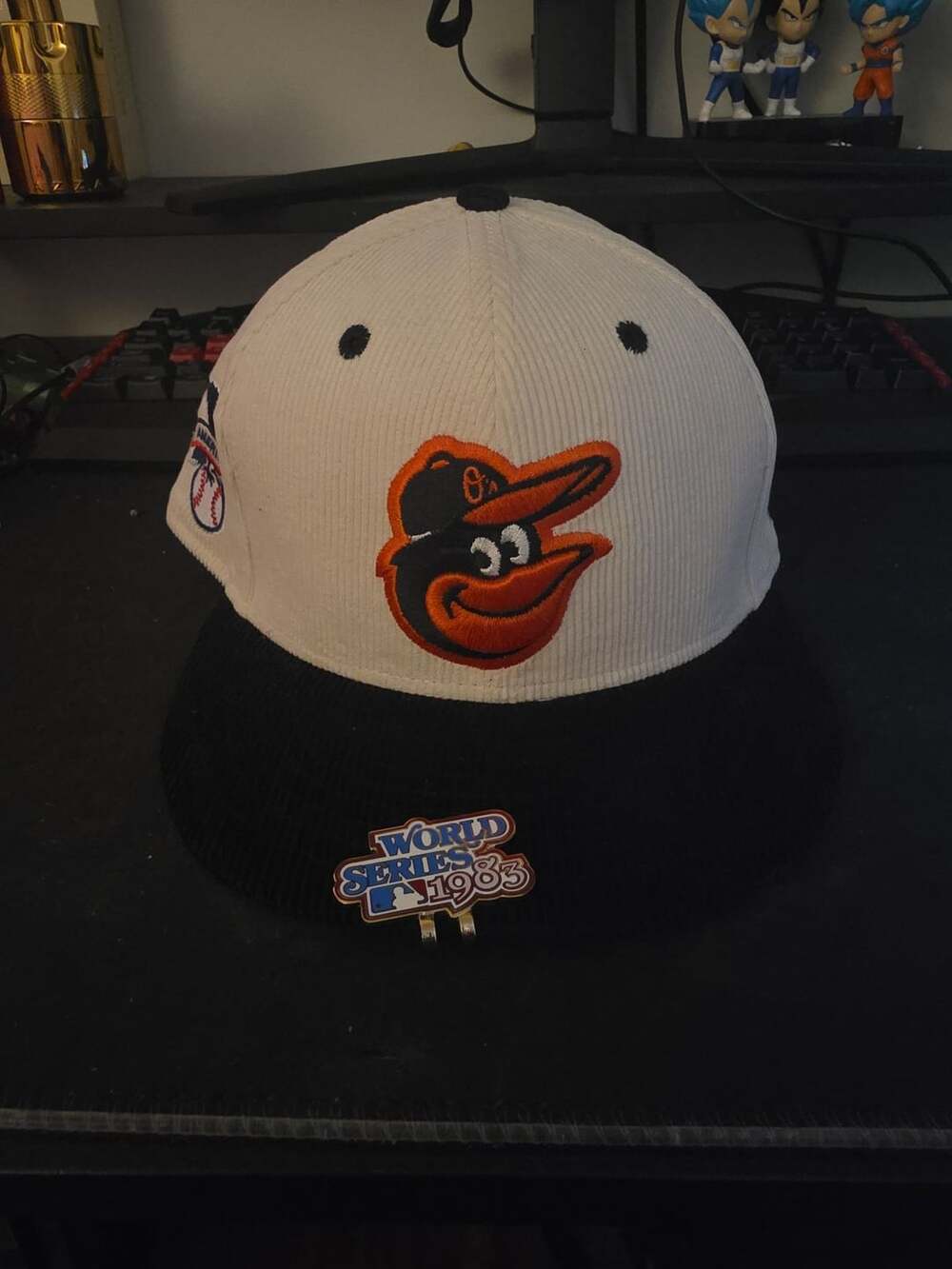 Baltimore Orioles World Series 1983 Corduroy Hat